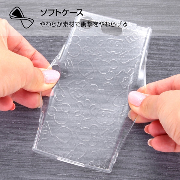 ディズニーキャラクター/TPUソフトケース キラキラ