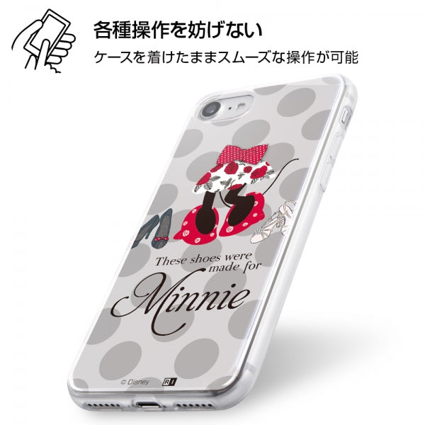 TPUケース+背面パネル『ミニーマウス/ポルカ・ドット』