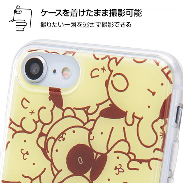 TPUケース+背面パネル ポムポムプリン