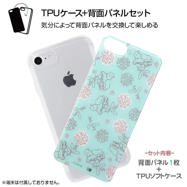 TPUケース+背面パネル わんわん物語