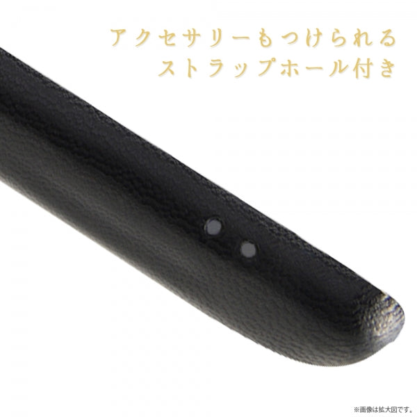 オープンレザーケース 花柄 ICカード対応