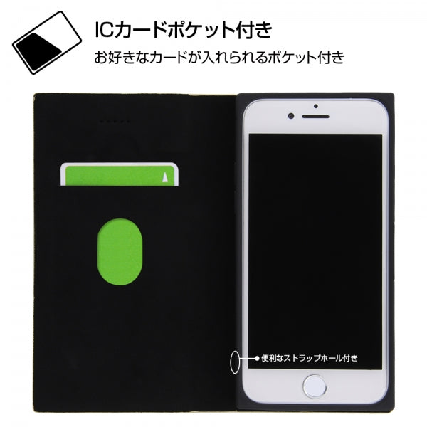 耐衝撃 手帳型レザーケース TETRA サイドマグネット プレート付き