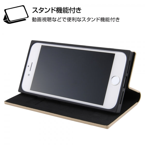 耐衝撃 手帳型レザーケース TETRA サイドマグネット プレート付き