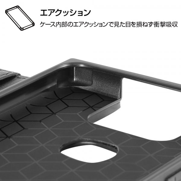 手帳型 耐衝撃レザーケース KAKU