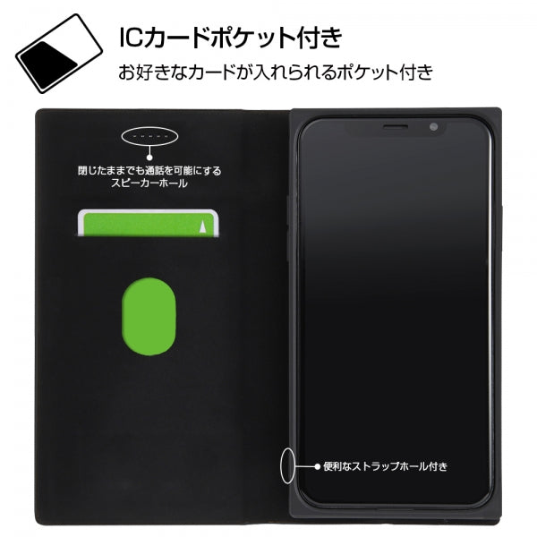 耐衝撃 手帳型レザーケース TETRA サイドマグネット