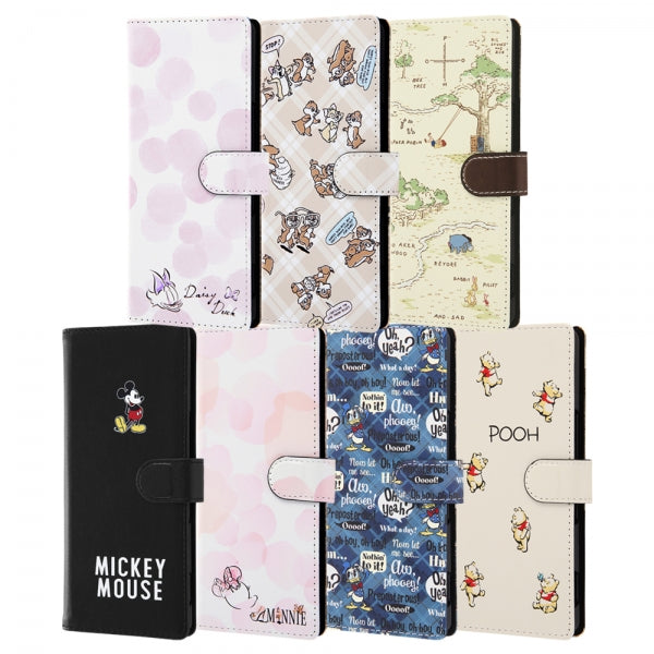 手帳型アートケース マグネット ディズニー