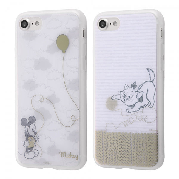 『ディズニーキャラクター』/TPUソフトケース メタルドローイング