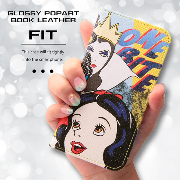 『ディズニーキャラクター』/手帳型ケース グロッシー ポップアート