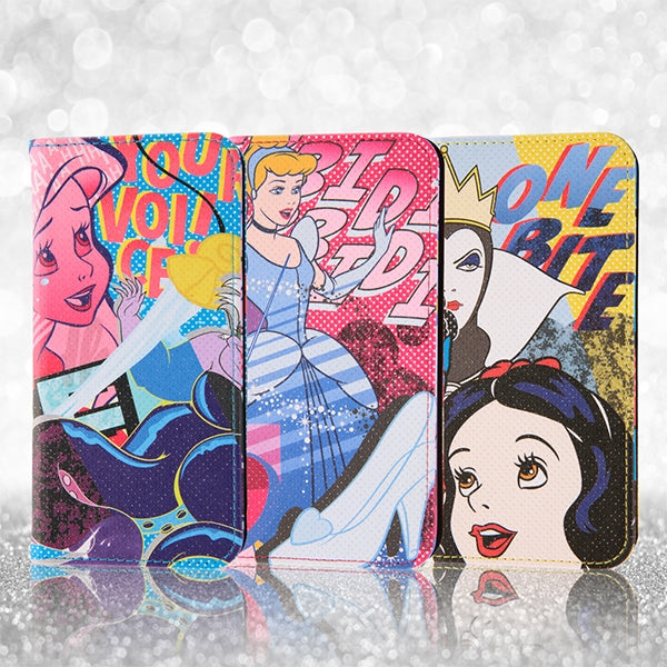 『ディズニーキャラクター』/手帳型ケース グロッシー ポップアート