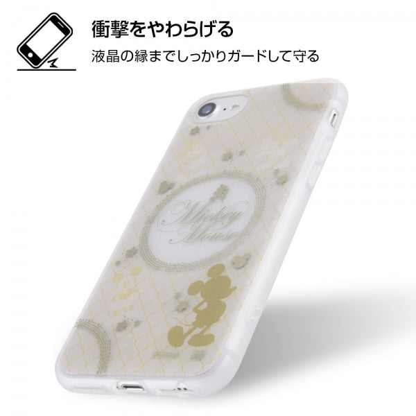 『ディズニーキャラクター』/TPUソフトケース メタルドローイング