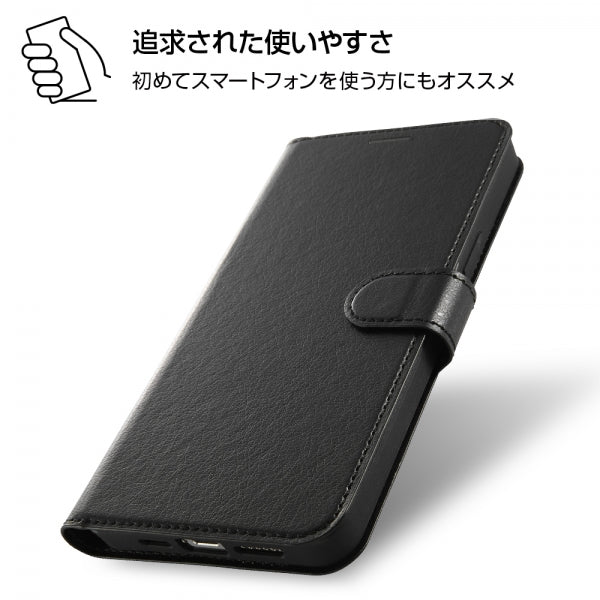 耐衝撃 手帳型ケース シンプル マグネット