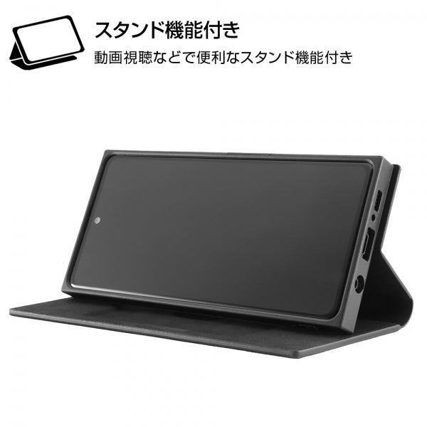 耐衝撃 手帳型レザーケース TETRA サイドマグネット