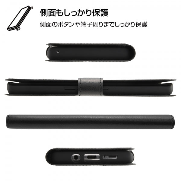 耐衝撃 手帳型ケース シンプル マグネット