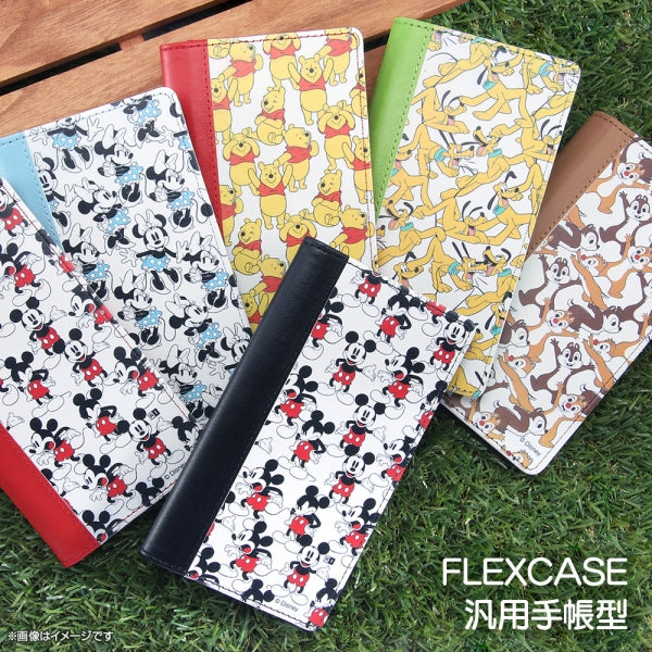 手帳型ケース FLEX バイカラー01 L ディズニー
