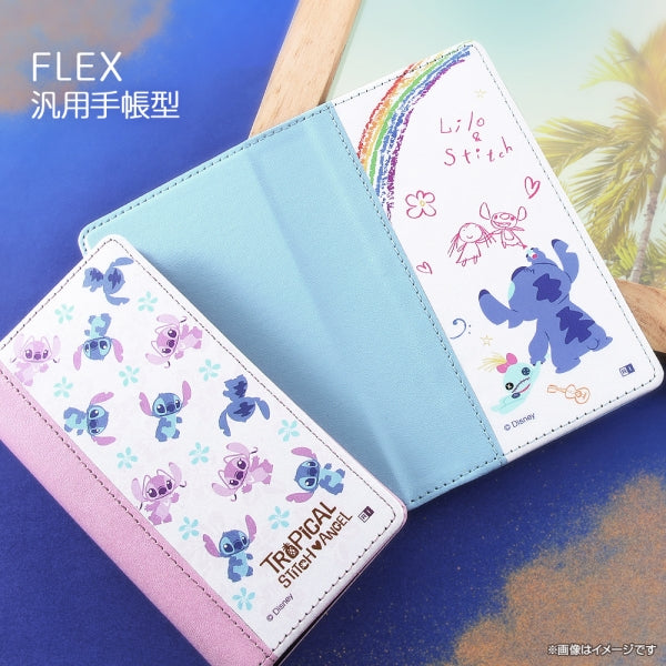 手帳型ケース FLEX バイカラー01 L ディズニー