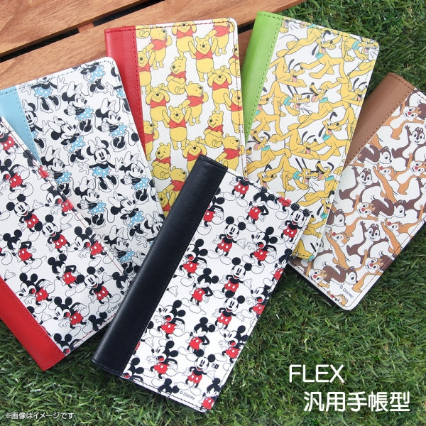 手帳型ケース FLEX バイカラー01 MS ディズニー