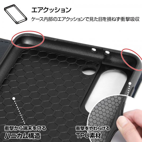 耐衝撃 手帳型ケース シンプル マグネット