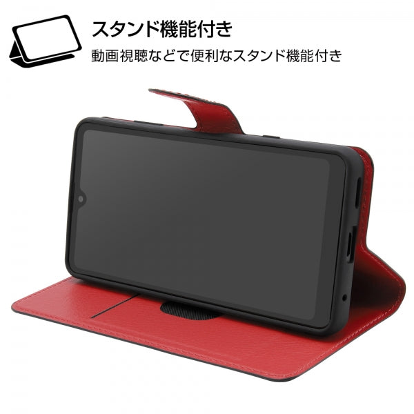 耐衝撃 手帳型ケース シンプル マグネット スリープ機能対応