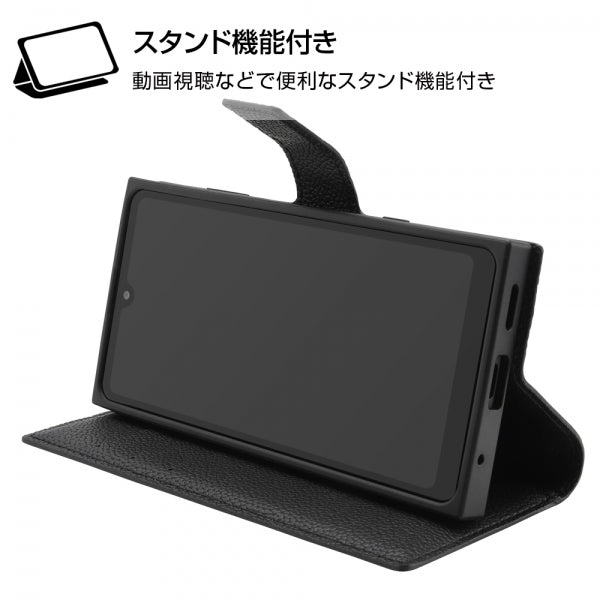 耐衝撃 手帳型レザーケース TETRA