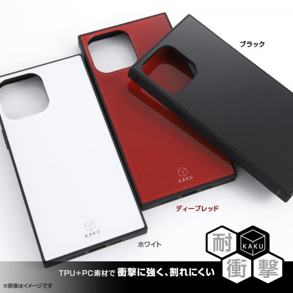 耐衝撃ハイブリッドケース KAKU/ブラック