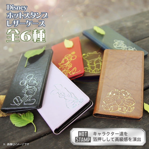 『ディズニーキャラクター』/手帳型 FLEX CASE ホットスタンプ/『ミッキーマウス』