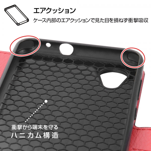 耐衝撃 手帳型ケース シンプル マグネット