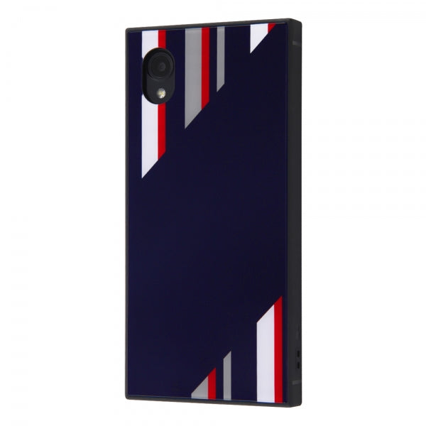 #カラー_ストライプ/ネイビー