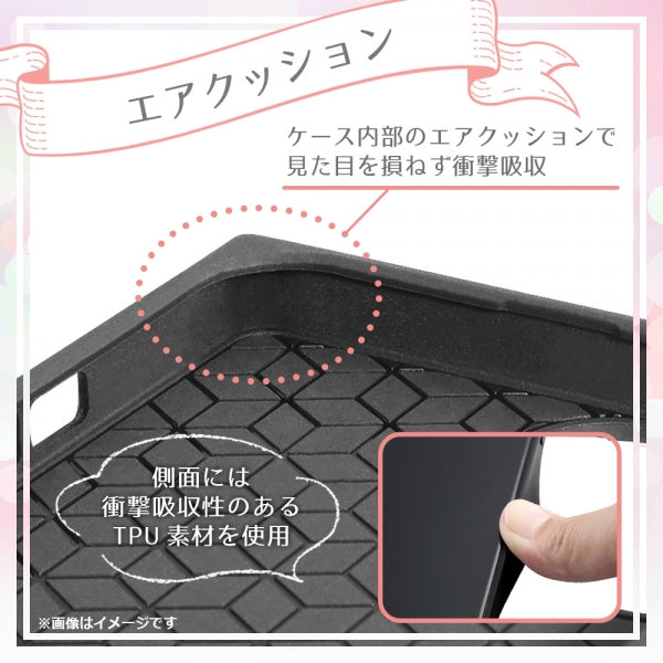 『ディズニーキャラクター』/耐衝撃ケース KAKU トリプルハイブリッド/エルサ_氷のお城