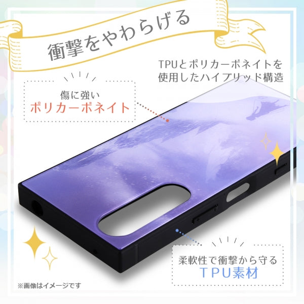 『ディズニーキャラクター』/耐衝撃ハイブリッドケース KAKU/エルサ_氷のお城