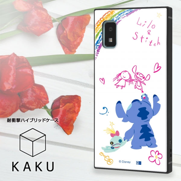 『ディズニーキャラクター』/耐衝撃ハイブリッドケース KAKU/『リロ&スティッチ/落書き』