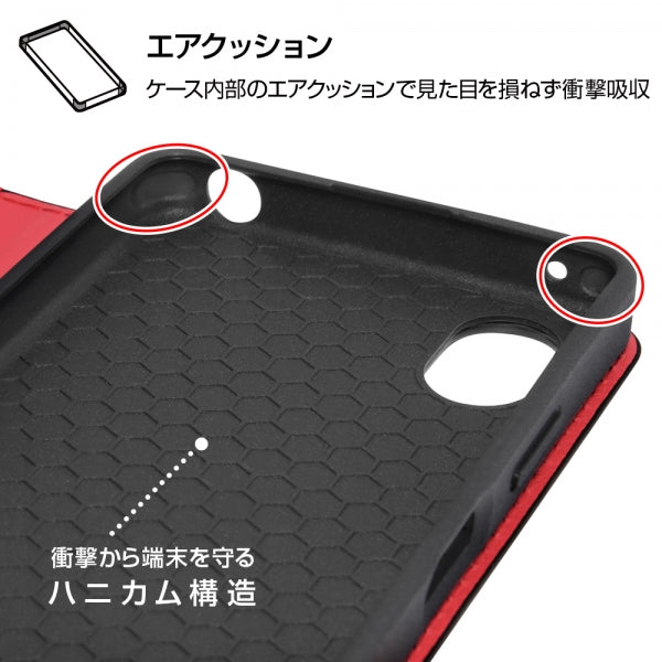 耐衝撃 手帳型ケース シンプル マグネット