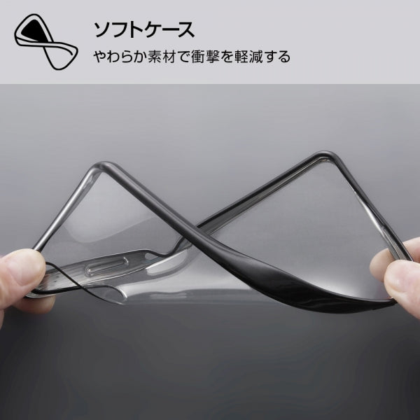 TPUソフトケース メタリックフレーム