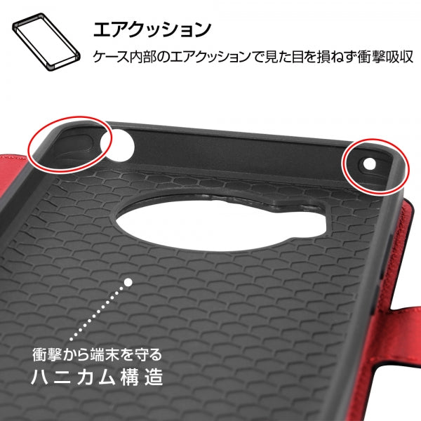 耐衝撃 手帳型ケース シンプル マグネット