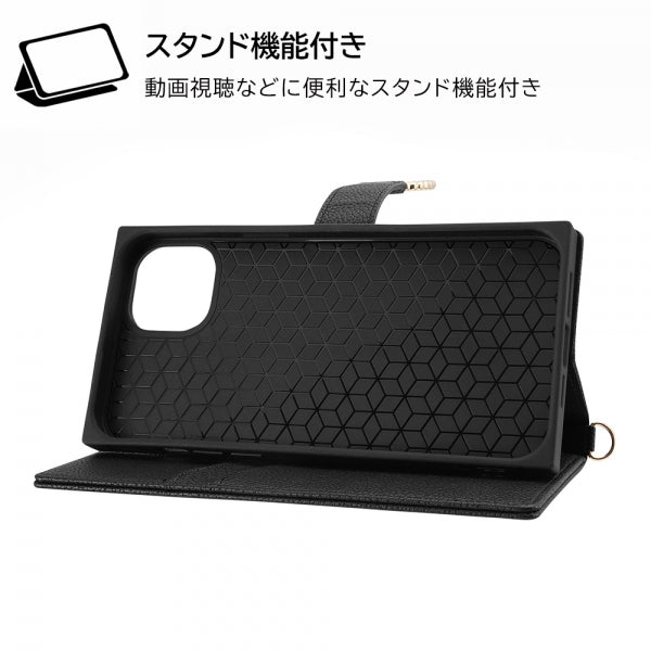 耐衝撃 手帳型レザーケース KAKU Ring