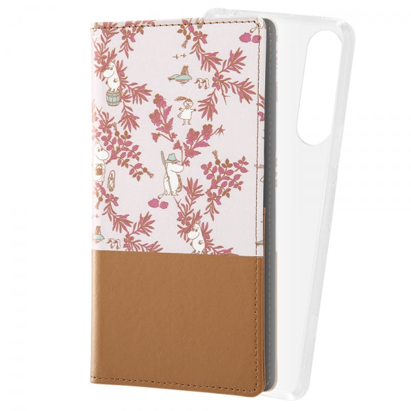 #カラー_ブラウン/ムーミン総柄