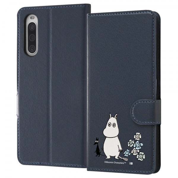 #カラー_ムーミンとお花