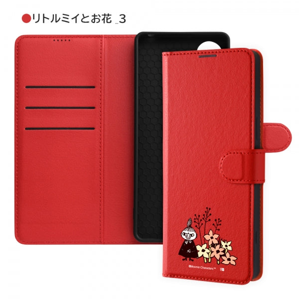 『ムーミン』/耐衝撃 手帳型レザーケースマグネット