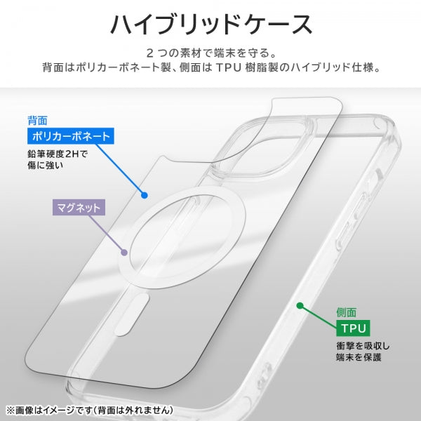 耐衝撃ハイブリッドケース MagSafe マグネット式アクセサリー対応