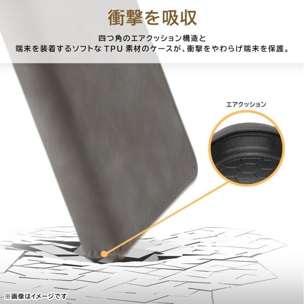 マーベル手帳型レザーケース Raffine