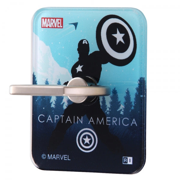 #カラー_キャプテン・アメリカ_シルエット