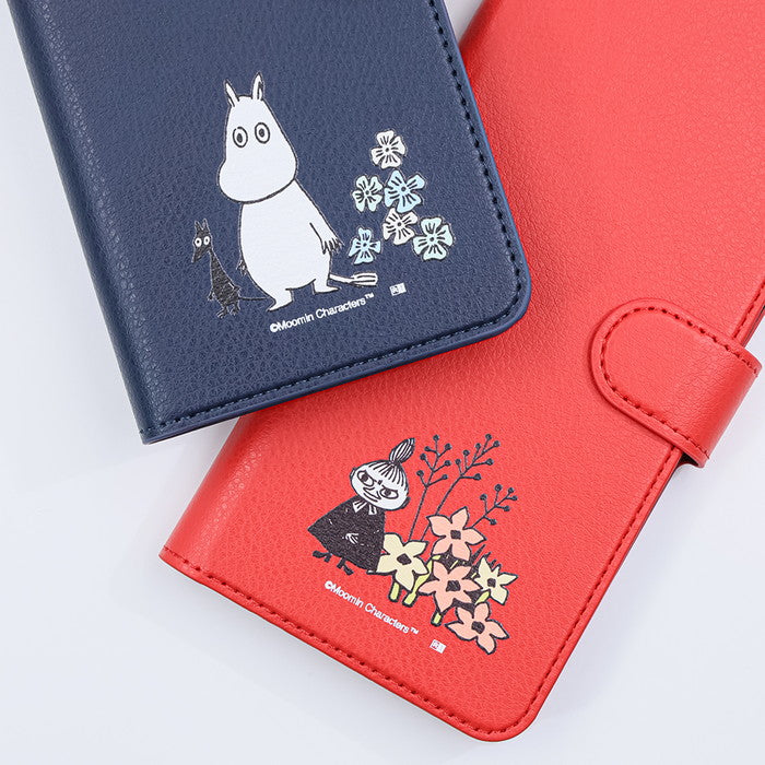 #カラー_ムーミンとお花