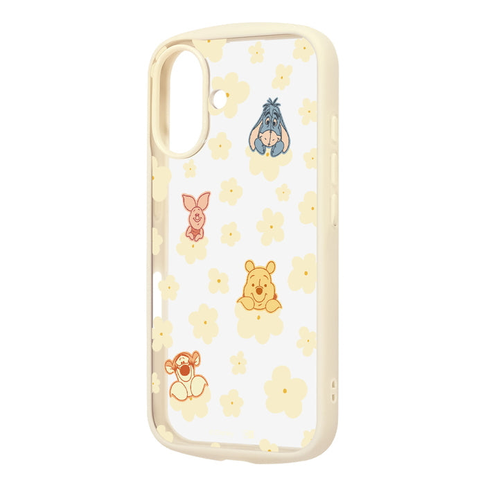 #カラー_プーさんと仲間達_花柄2