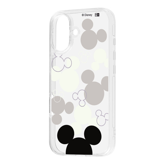 iPhone 16用】ディズニー / 耐衝撃 ハイブリッドケース / ミッキーマウス