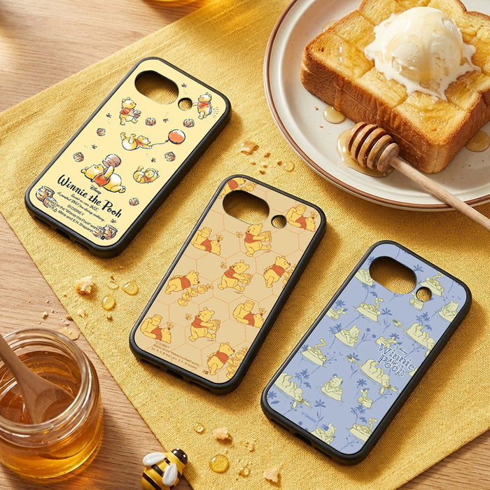 #カラー_プーさんとはちみつ_総柄