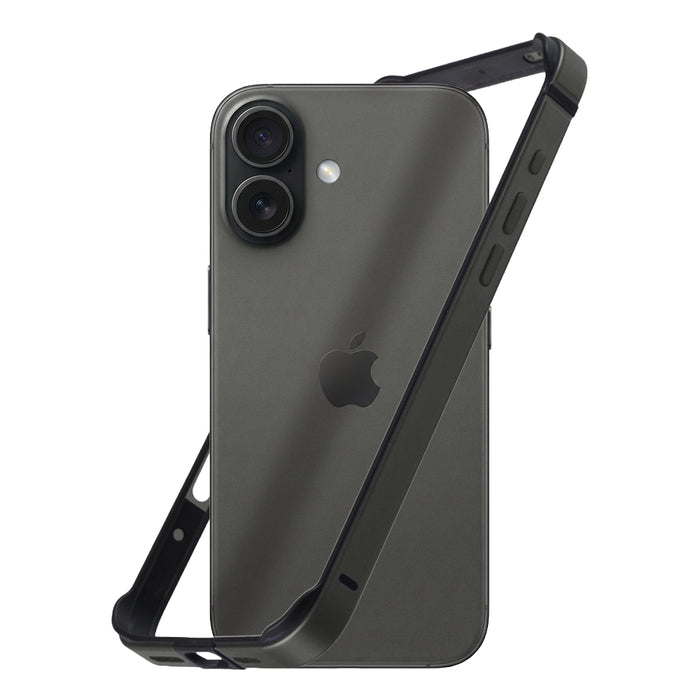 iphoe17 ブラック iPhone 17用】iPhone 17 / アルミバンパー 一体美 / ブラック