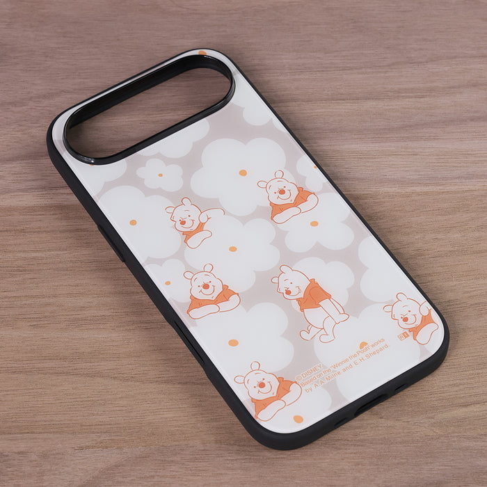 #カラー_プーさん_花柄_黒縁