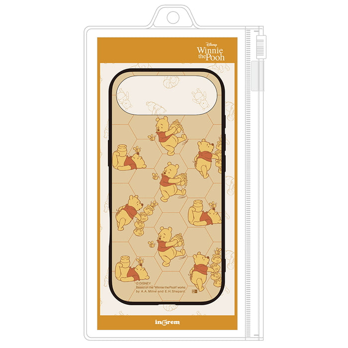 #カラー_プーさんとはちみつ_総柄