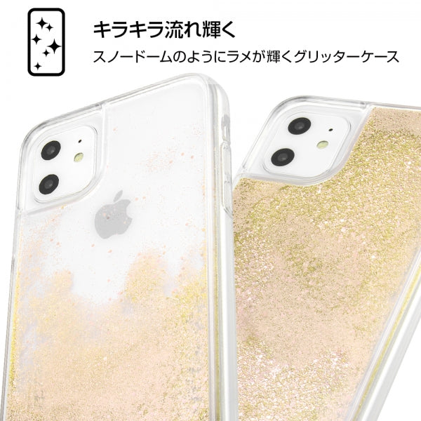 ラメ グリッターケース ディズニー