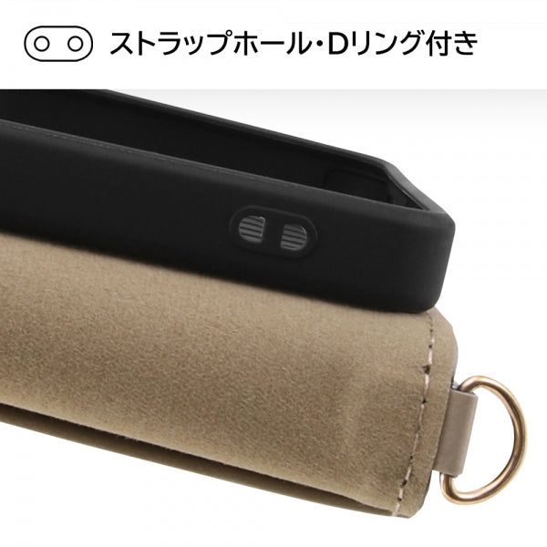 『ディズニーキャラクター』/耐衝撃 手帳型レザーケース Raffine