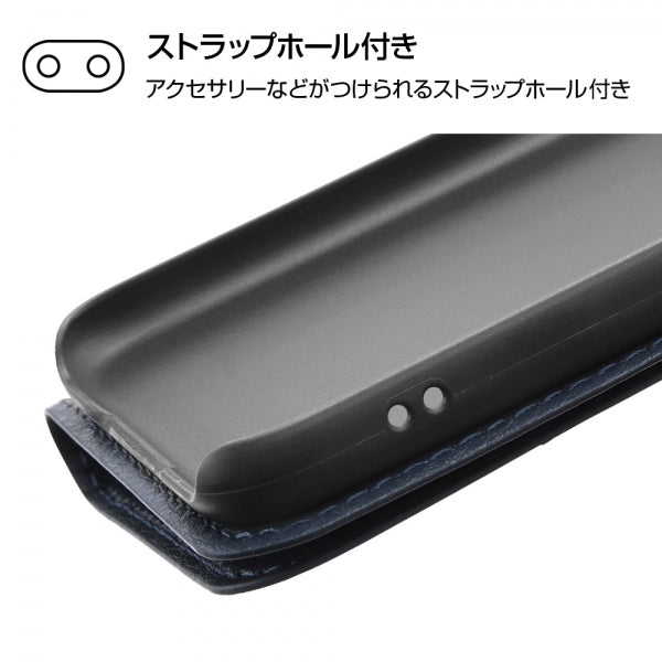 ミッフィー手帳型レザーケース シンプル マグネット